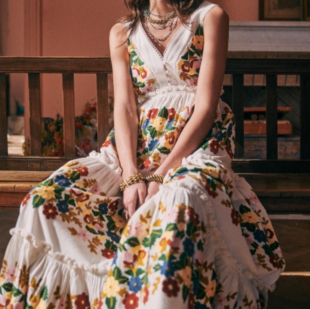 NWT Sezane Reetika Dress 36